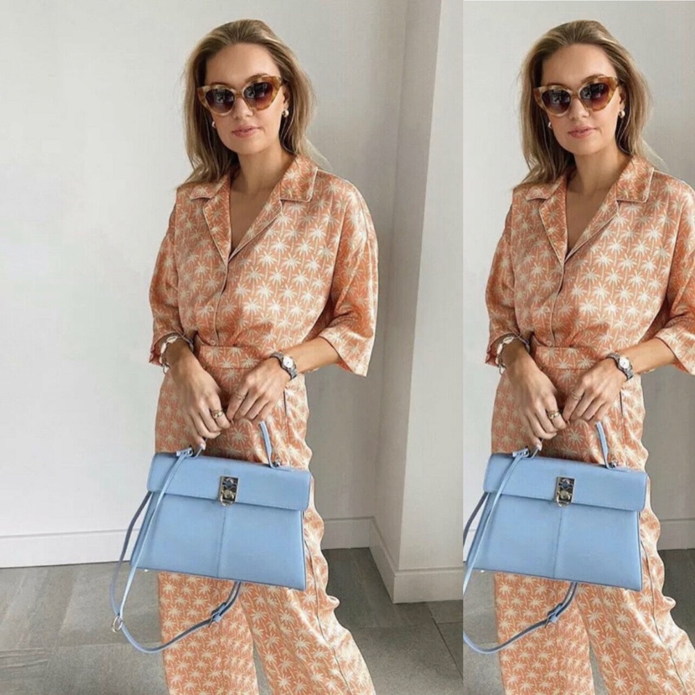 Zara printed pajama set